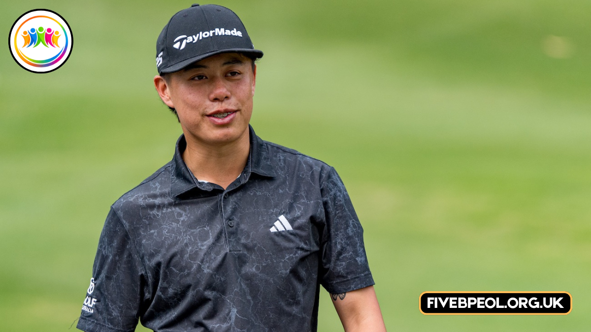 Golfer Jeffrey Guan